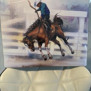 Rodeo Cowboy Art Print